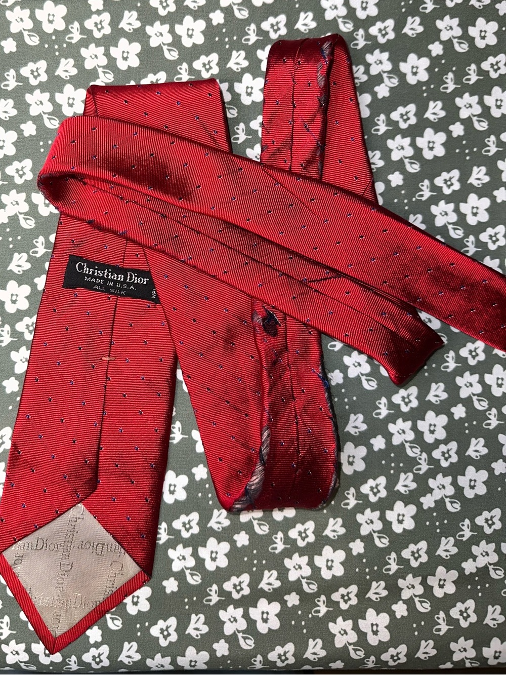 Christian Dior Vintage necktie
